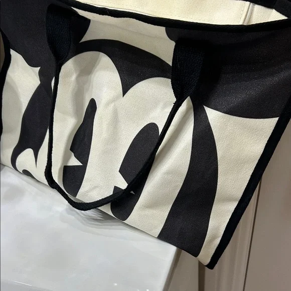 Mickey Mouse Black and White  Tote Bag NWOT - Picture 5 of 7